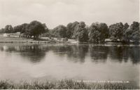 Picture of View across the Millpond - Lakeside in the background